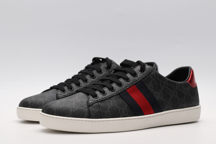 gi ace embroidered low-top sneaker 043003