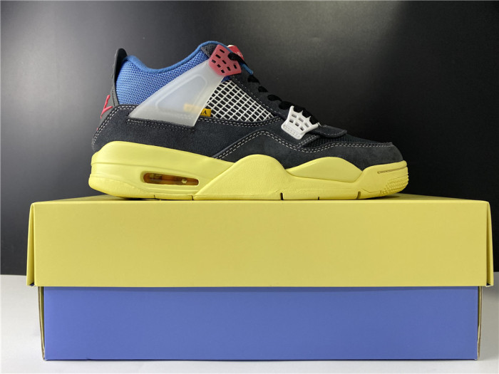 air jordan 4 retro union off noir dc9533-001