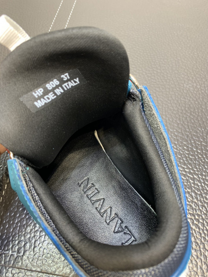 lanvin curb sneaker