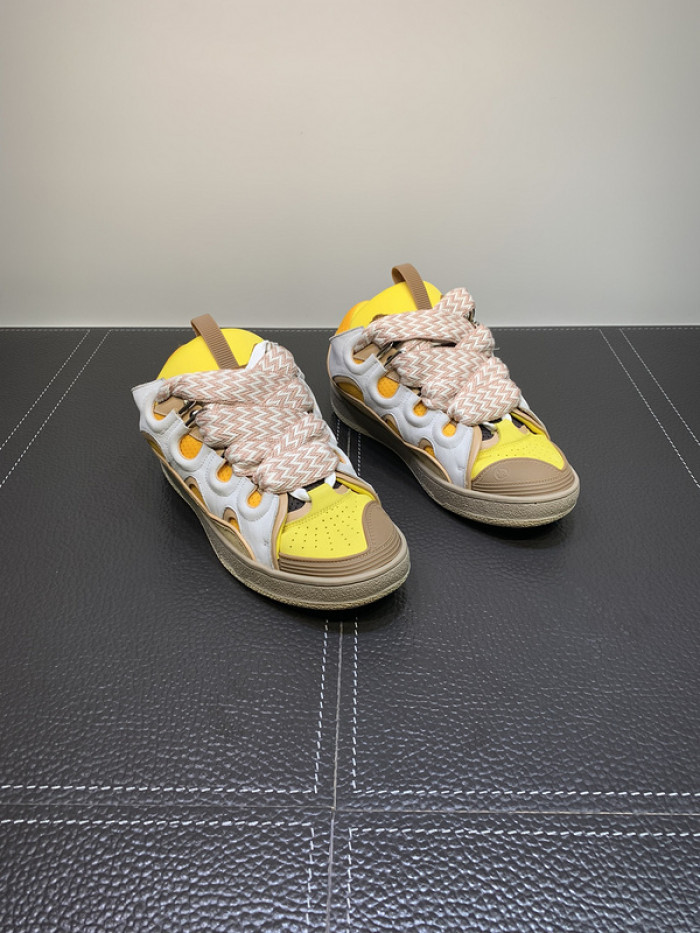 lanvin curb sneaker