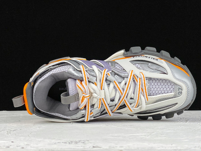 bl tess s. gomma trek low sneakers cream orange h903p080